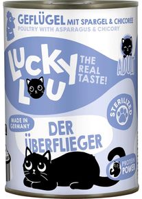 Lucky Lou Lifestage Sterilized Nassfutter, Geflügel, 6x400g