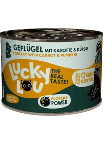 Lucky Lou Lifestage Senior Nassfutter, Geflügel, 6x200g