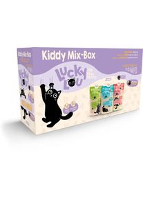 Lucky Lou Lifestage Kitten Kiddy Nassfutter Mixpaket, 12x125g