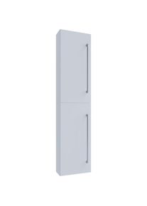 Mid.you Hochschrank , Weiß , Holzwerkstoff , 2 Fächer , 33x150x22 cm , hängend , Badezimmer, Badmöbel, Hochschränke
