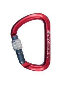 Kong - X-Large Alu Screw - Skrukarabiner, rød/rosa