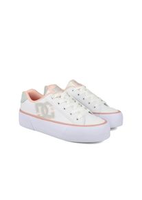 DC Shoes, Damen, Sneaker &raquo;Chelsea Platform&laquo;, Grey/Blushing Bride, 6,5(37,5), Grey/Blushing Bride, Obermaterial: Wildleder, Nubukleder, Leder oder...