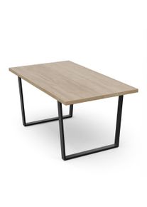 Blumfeldt Bearsdon jedálenský set, stolová doska a kovové nohy stola, industriálny štýl, stabilný, moderný