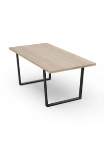 Blumfeldt Bearsdon jedálenský set, stolová doska a kovové nohy stola, industriálny štýl, stabilný, moderný