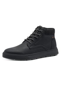Marco Tozzi , Damen , Sneaker , Schnürschuh, Schnürboots mit weich abgepolstertem Schaftrand , schwarz , 44 , 44 , Schnürboots mit MT Logoprägung...