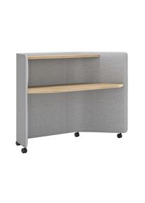 In Out Office ME2260 Table de bureau avec cloisons d'absorption acoustique Andreu World