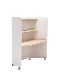 In Out Office ME2261 Table de bureau avec cloisons d'absorption acoustique Andreu World