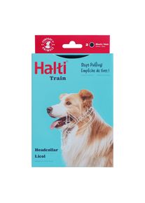 HALTI Licol noir pour chien taille 2: bouvier bernois, dogue, rottweiler