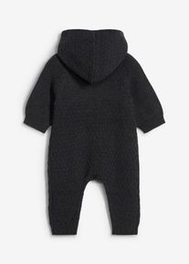 Strikket overall, grå, størrelse 80/86, bonprix