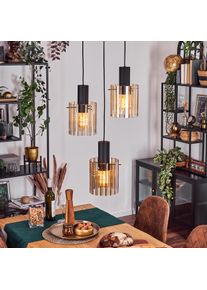 hofstein Vireda Hanglamp, Hanglamp Antraciet, 3-lichts