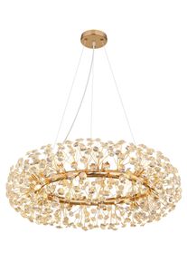 Katrina Lustre Luminaires Globo Lighting Or, 20 lumi&egrave;res