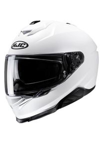 HJC, Motorradhelm, I71 Halbflacher Helm in Perlweiss (M)