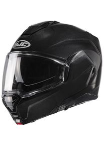 HJC, Motorradhelm, I100 Metallschwarzer Helm (M)