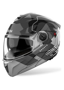 Airoh, Motorradhelm, Specktre Groove Grey Gloss Helm (M)