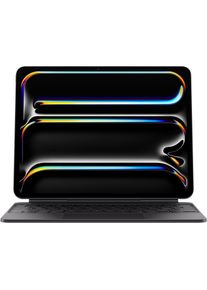 Apple Magic Keyboard (Deutschland, Apple iPad Pro 13 2024, Apple iPad Pro 13 2025), Tablet Tastatur, Schwarz