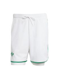 adidas Performance Pantalón deportivo 'Tennis Climacool Shorts', Hombres, verde hierba / blanco, talla XS