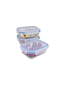 INALSA Fiambrera rectangular cristal 1040cc