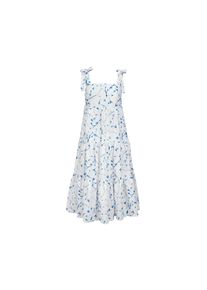 Tchibo - Bedrucktes Webkleid - Damen - Gr. 40 - weiß/print