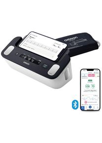 Omron Blutdruckmessgerät »Complete smartes Blutdruck- & EKG-Messgerät« JETZT mit 1 Jahr Omron connect Premium Abonnement GRATIS in schwarz