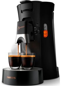 Philips Senseo Kaffeepadmaschine »Select CSA240/60, mit drei Kaffee-Einstellungen« aus 21% rec. Plastik, Memo-Funktion in schwarz