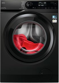 AEG Waschmaschine 7000 »LR7FS75490« 9 kg 1400 U/min ProSteam : Auffrischen mit Dampf statt Waschen und 96 % Wasser sparen in schwarz