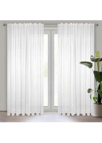 ArtFir Záclona LUCY P | biela 140 x 270 cm