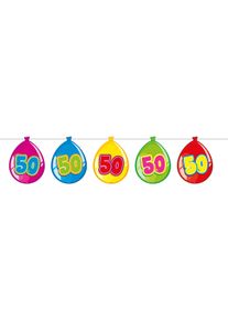 Folat Guirlande de ballons 50e anniversaire