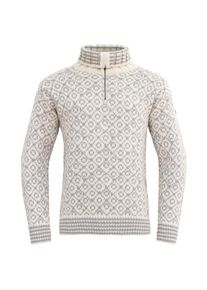 DEVOLD Svalbard Sweater Zip-Neck Wool jumper (S, grey)