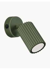 SOLLUX Kinkiet Gleam Zielony Metal S 10 x W 19 cm