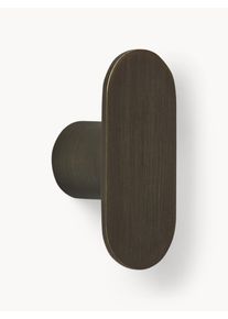 Hübsch Hübsch Væghængere Piccollo i metal Brun Metal B 4 x H 7 cm
