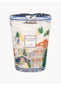 Baobab COLLECTION Duftlys I Love Ski (Figenblad, Iris, Moskus) Farverig Glas Ø 19 x H 24 cm
