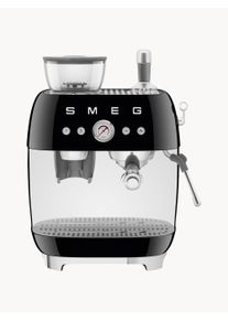 Smeg Kaffemaskine 50'er-stil med portafilter Sort Metal B 45 x H 50 cm