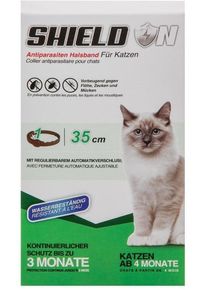 Shield ON Antiparasitenhalsband für Katzen, pflanzenbasiert