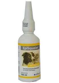 alfavet EpiSqualan Ohrreiniger für Hunde & Katzen, 100ml Lösung