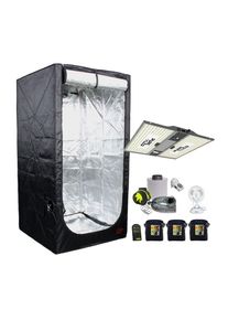 Secret Jardin 80x80x180 cm LED Grow Box Kit Pure LED Q240 V2.0 240W