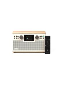 pure Classic H6 - L'affascinante radio digitale stereo, Bianco cotone/Rovere