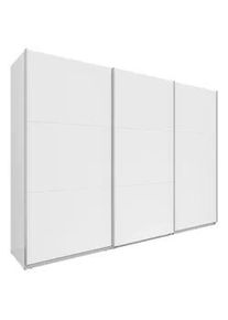 Boxxx Schwebetürenschrank , Weiß , Holzwerkstoff , 3 Fächer , 300x216x64 cm , Schlafzimmer, Komplette Schlafzimmer und Serien, Schlafzimmerserien