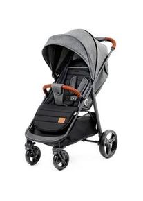 Kinderkraft Buggy , Grau , Metall , 57x106x95 cm , Einhand-Faltmechanismus , Baby on Tour, Kinderwagen, Buggys