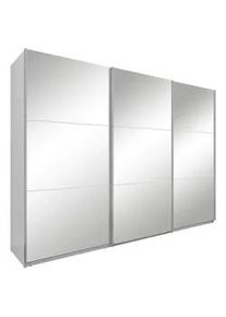 Boxxx Schwebetürenschrank , Weiß , Holzwerkstoff , 3 Fächer , 300x216x64 cm , Schlafzimmer, Komplette Schlafzimmer und Serien, Schlafzimmerserien