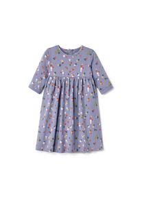 Tchibo - Dojčensk&eacute; džersejov&eacute; &scaron;aty - žena - veľ. 86/92 - farba: fialov&aacute;/s kvetinov&yacute;m vzorom