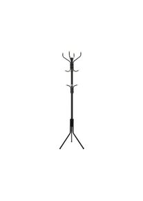 Songmics Fém ruhafogas 182 cm fekete
