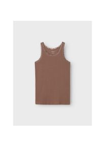 name it , Juegendliche , Unterhemd »NKFTANK TOP 2P PEYOTE LACE NOOS« , Peyote , 134 (140) , 134 (140) , Unterwäsche von name it für Mädchen