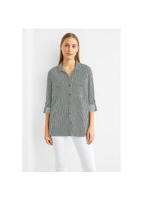 Véro Moda Vero Moda , Damen , Hemdbluse »VMBUMPY L/S SHIRT NEW WVN GA NOOS« , Pine Grove Stripes:Snow White , L , L , Bluse von Vero Moda