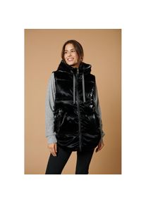ZABAIONE , Steppweste »Vest Gl44ossy« mit Glanz-Effekt , black , L , L , Steppweste von ZABAIONE mit Glanz-Effekt