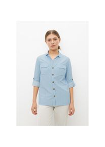 Véro Moda Vero Moda , Hemdbluse »VMBUMPY L/S SHIRT NEW WVN GA NOOS« , Airy Blue Stripes:Snow White , XS , XS , Bluse von Vero Moda