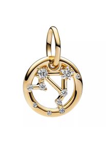 Pandora Gioielleria - Libra Zodiac Dangle Charm gold