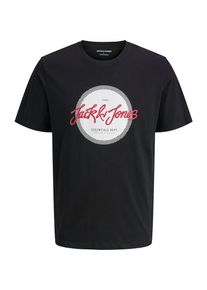 Jack & Jones JACK & JONES Koszulka 'URBAN' dla mężczyzn grenadynowy / czarny / biały Rozmiar S