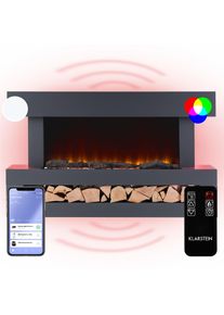 Klarstein Studio Light & Fire 3 Smart, krb, 1000/2000 W, MDF, WiFi Control