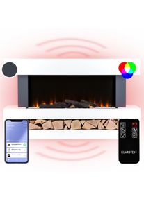 Klarstein Studio Light & Fire 3 Smart, krb, 1000/2000 W, MDF, WiFi Control