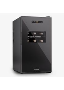 Klarstein Silent Vino 18 Uno, chladnička na v&iacute;no, 46 l / 18 flia&scaron;, 5-18 &deg;C, dotykov&eacute;